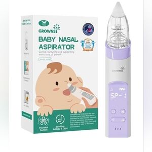 GROWNSY Nasal Aspirator for Babies Electric Nose Aspirator, New Sealed